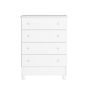 Zia Compact Chest Of Drawers- White