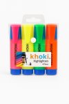Khoki Highlighters 4 Piece Set