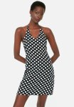 Polka Dot Dress - Black
