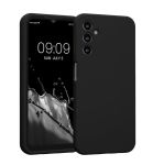 Liquid Silicone Back Case For Samsung Galaxy A55- Black