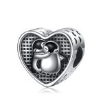 Mongas Penguin Charms Sterling Silver Penguin Charm For Bracelet Jewelry For Women