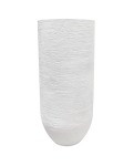 European Verticale Japi Planter Click For Details - Small JVEV33 330MM Width X 700MM Height Off White