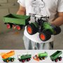 Large Farm Tractor Toys Diy Farm Tractor Set Friction Powered Cars For Christmas Birthday Gift. Easter Gift