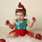 Holiday Romper Red And Green