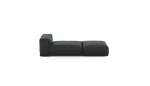 Lounger - Linen - Anthracite - 220CM X 84CM