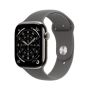 Apple Watch Series 11 Gps+cellular 42MM Natural Titanium Case With Stone Grey Sport Band S/m