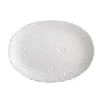 Maxwell & Williams Dune Oval Platter 41X30CM White