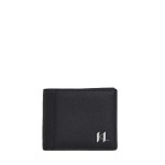 K monogram Leather Wallet -black