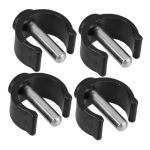 Packove 4PCS Locking Clips For Crutches And Walking Canes Cane Holders Enhanced Stability And Easy Attachment For Bathroom And M