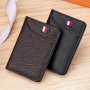 1PC Men's Minimalism Pu Leather Credit Card Wallet Men's Fashion Soft Thin Id Card Holder Slim Small Business Cards Cases Holder