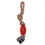 Rope Chew Toy With Spikey Ball