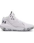 Unisex Ua Jet '21 Basketball Shoes - White 7.5