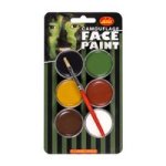 Camouflage Face Painting Kit