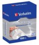 Verbatim Paper Cd Sleeves With Plastic Window 100 Pack