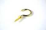 Cup Hooks Brass 1" 25MM 144 In Box