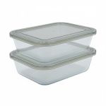 Borosilicate Food Container - 1480ML - 2 Piece
