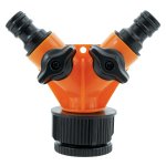 Gardena Snap-in Coupling 3 4" 2WAY