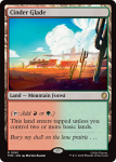 Cinder Glade Teenage Mutant Ninja Turtles Commander - Damaged Foil