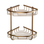 - Brass Corner Shelf