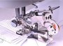 Yeqin Ruffler Foot 55705 Sewing Machine Presser Foot For Singer Brother Juki Low Shank Sewing Machine Pink Box