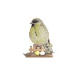 Yellow Bird 5X18X18.5CM