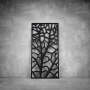 Wall Art D051 - 2000 X 1000 X 20 Indoor / Matt White / No