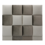 Amali Headboard - Three Quarter Slate & Steele