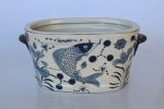 Blue Fish Foot Bath 22X47X28.5CM
