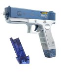Electric Rechargeable Water Gun Automatic Squirt Guns With Extra Magazine - Blue