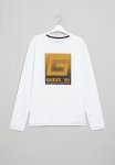 Guess Long Sleeve T -shirt - Pure White