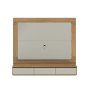 Designer Concepts Oslo Suspenso 1.8M Wall Unit - Grey/brown