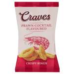 Craves Prawn Cocktail Flavoured Crispy Rings 60GR