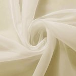 Plain Voile Cream 280CM