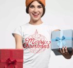 Merry Christmas Decorative T-Shirt