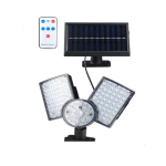 Ashcomonline Waterproof Outdoor Solar Induction Street Light Solar Light Set