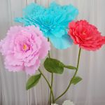 1PC Giant Pe Foam Rose Flower Artificial Peony For Wedding Decor Photo Props Stage And Party Supplies