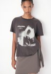 Printed T-Shirt - Dark Grey Marl The Cure
