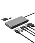 Belkin Connect 8-PORT USB C Hub Supports Display W resolutions Up To 4K@60HZ - Works With Mac Windows And Chromebook - 100W Pd W