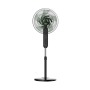 Mira Metal Standing Fan Black And Green