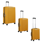 Samsonite Upscape 3 Piece Set - Yellow - Ys Travel Bags