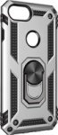 Shockproof Armor Stand Case For Apple Iphone Se 2020 Silver