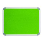 Info Board Aluminium Frame - 1200 900MM - Lime Green