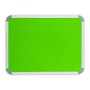 Info Board Aluminium Frame - 1200 900MM - Lime Green