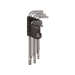 : Allen Key Set L-type Long With Ball 9PC - T22933