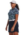Women's Ua Playoff Printed Polo - Sonar Blue XS