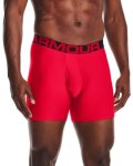Men's Ua Tech 6INCH Boxerjock 2-PACK - Red LG