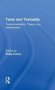 Texts And Textuality - Textual Instability Theory And Interpretation   Hardcover