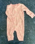 Pink Hearts Onesie 3 6M