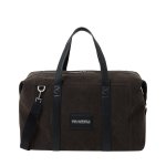 K traveller Faux Suede Weekender Bag -fudge