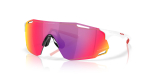 Oakley Cybr Dyno Sunglasses Polished White Prizm Road